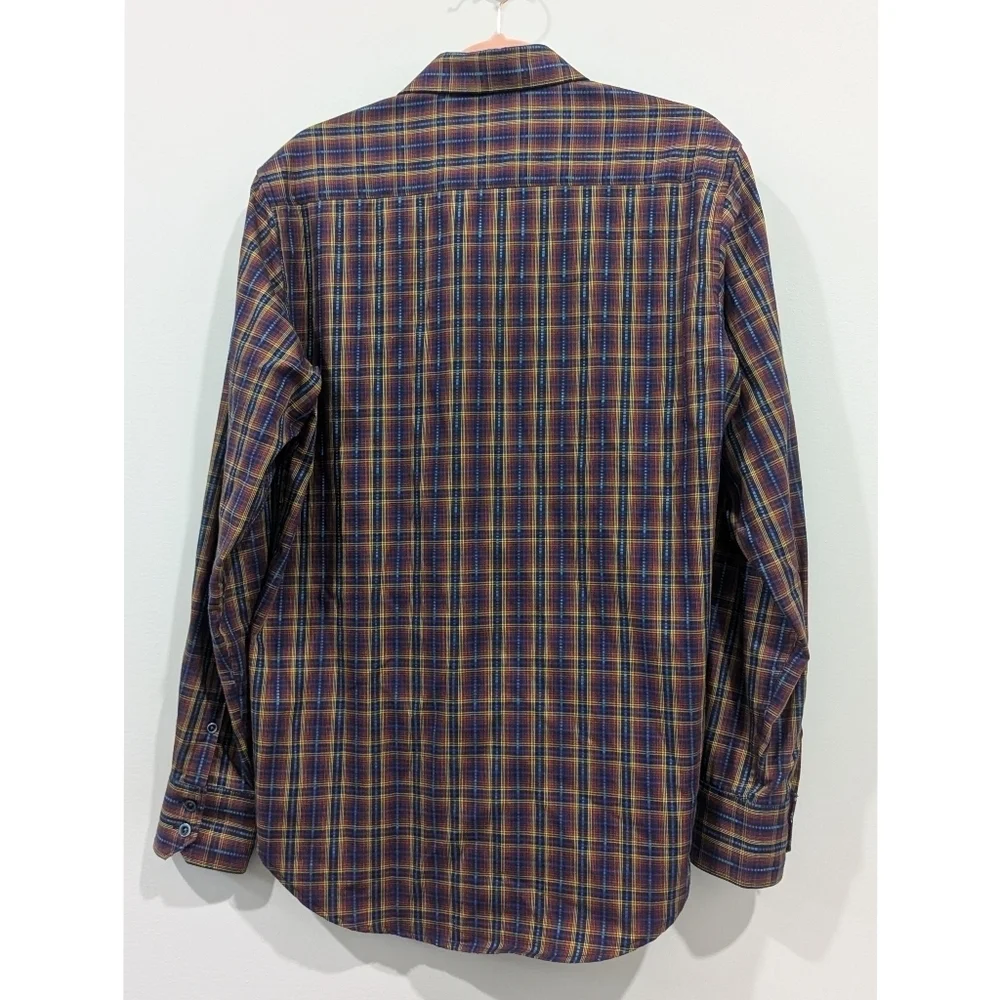 NEW Robert Graham Lando Plaid Sports Shirt Button Up
